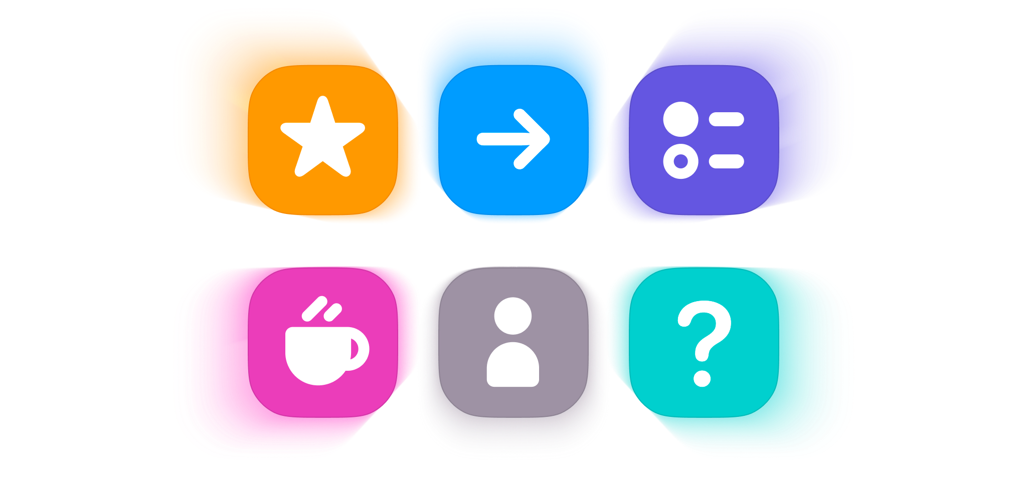 Statuses in Firetask: Today, Next, Agenda, Waited, Delegated, and Someday.